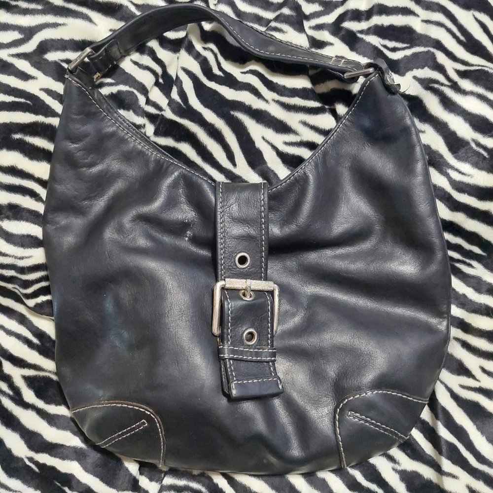 Vintage Leather Michael Kors Hobo Bag